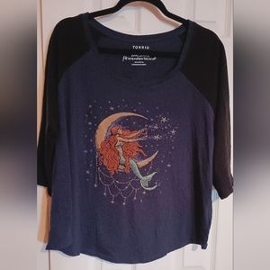 Torrid Celestial Mermaid Shirt